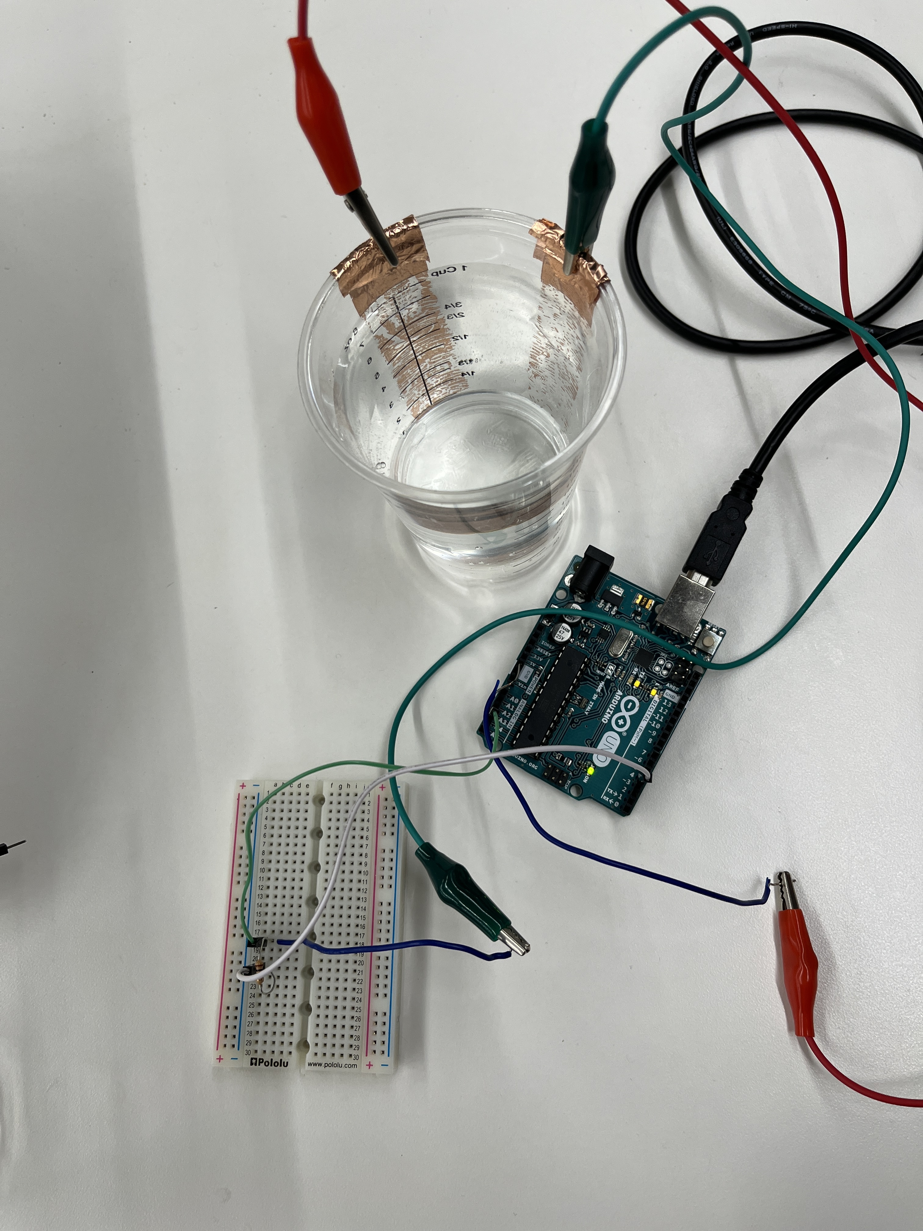 capacitive sensor cup